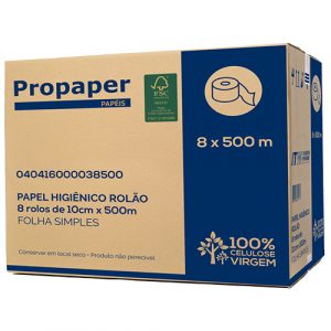 Papel higiénico propaper 500 metros