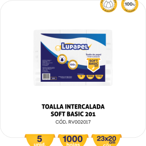 Toalla intercalada SOFT BASIC 201